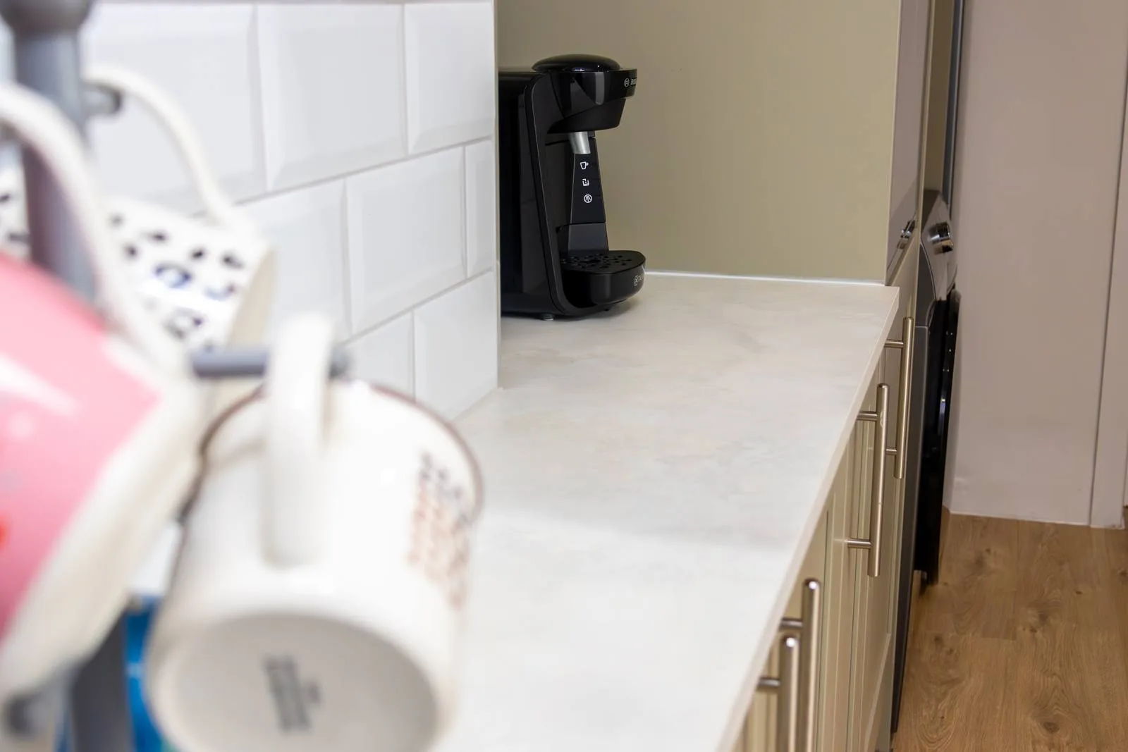 Sullivan Heights Coventry — kitchen worktop detail
